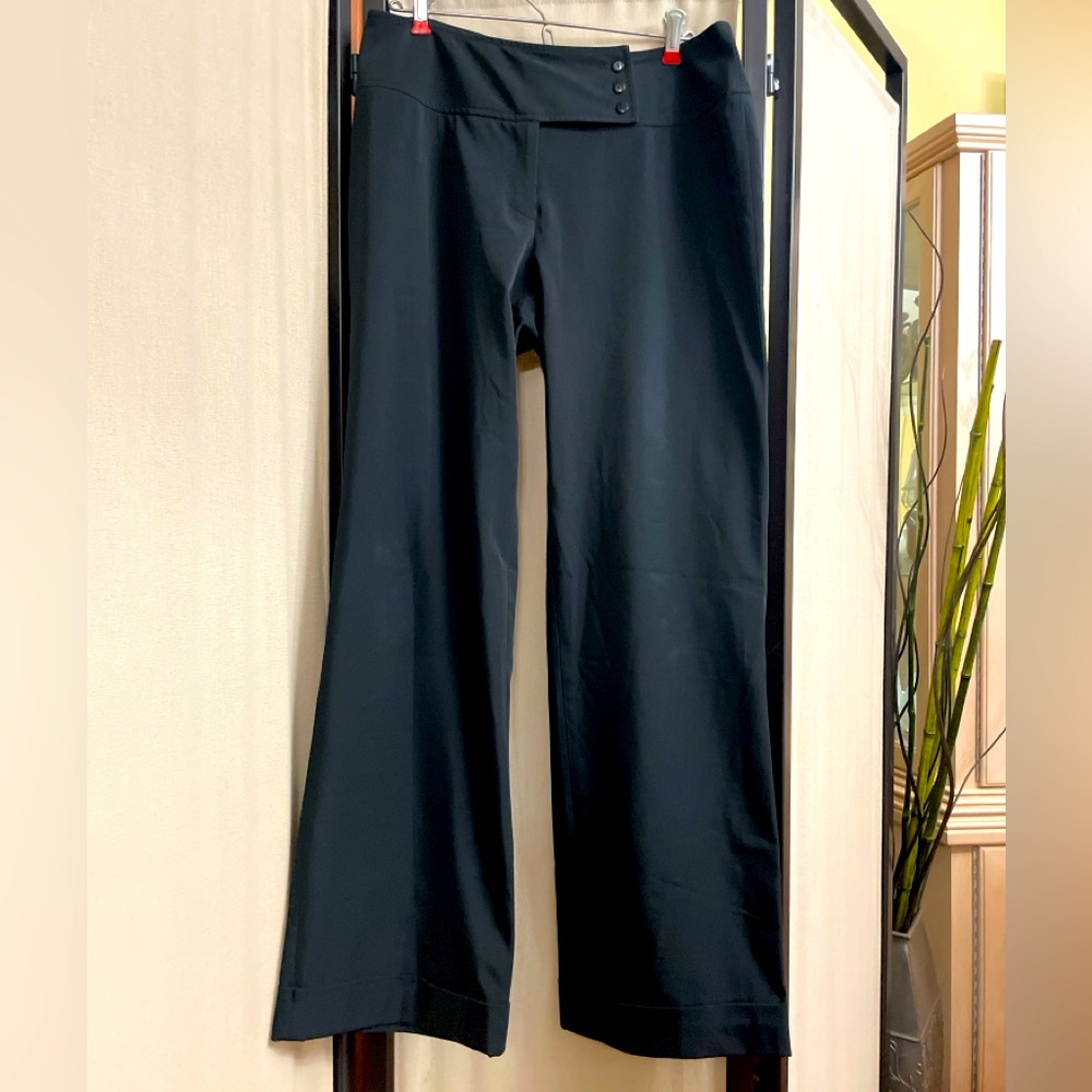 Elegant Black Wide Leg Pants